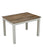 Alabaster Solid Wood 4 Seater Dining Table