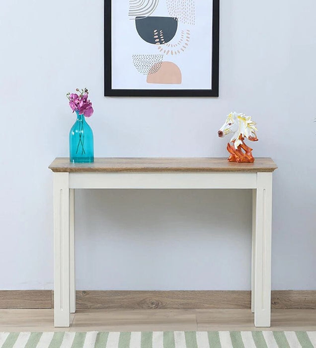 Alabaster Solid Wood Console Table