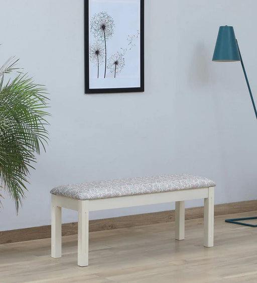 Alabaster Solid Wood Bench