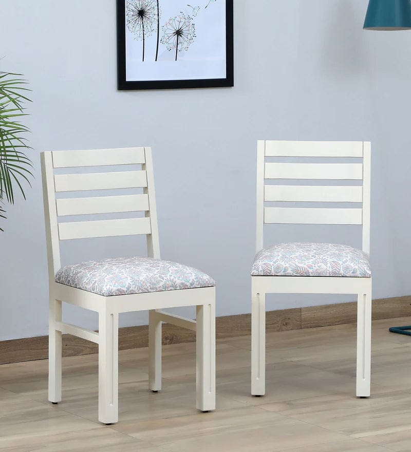 Alabaster Solid Wood Dining Chair Set Of Two