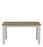 Alabaster Solid Wood Six Seater Dining Set With Bench