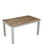 Alabaster Solid Wood Six Seater Dining Set With Bench