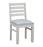 Alabaster Solid Wood Six Seater Dining Set With Bench