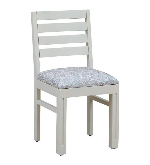 Alabaster Solid Wood Six Seater Dining Set With Bench
