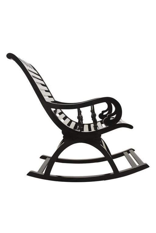 Wooden Rocking Chair Grandpa Rocking Chair Chair Resting Chair Easy Chair Rocking Chair for Relaxing