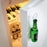 2 in 1 Whisky Shaped Bottle with Opener and Fridge Magnet