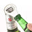 2 in 1 Whisky Shaped Bottle with Opener and Fridge Magnet