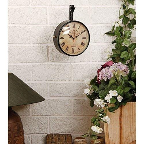 Wall Hanging Vintage Style Station Clock