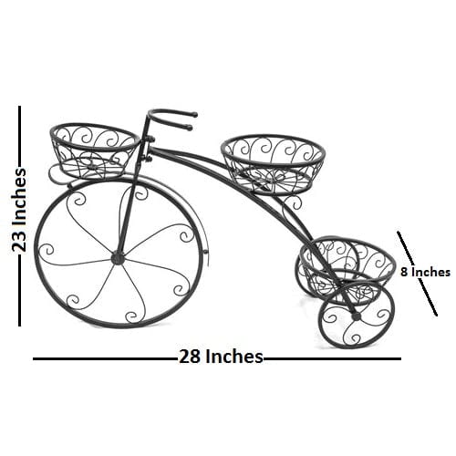 3-Tier Garden Cart Planter Stand Flower Pot Stand