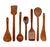 Wooden Cooking Spoons for Non- Stick Utensils Set Of 7