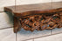 Hand Carved Wall Shelf for Living Room