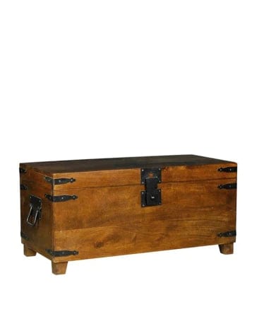 Wooden Blanket Box