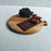 TEAK WOOD ROUND CHOPPING BOARD II WOODEN CUTTING BOARD