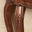 Natural Cherry Classic Wooden Console Table -Victorian Style - Decorative Regal Furniture - Half Circle Moon Shape