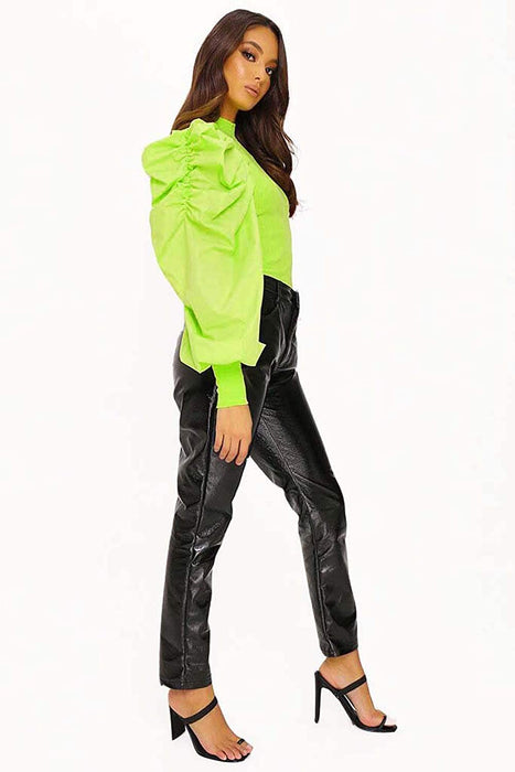 Stylish Graceful Puff Sleeve Women Tops & Tunics