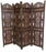 Wood Room Divider Partition for Living Room 4 Panels - Room Separators Screen Panel for Kitchen Wooden Partition Room Divider to be placed in Zig-Zag