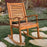 Solid & Primary Wood Rocking Chair/Standard Size Wooden Recliner