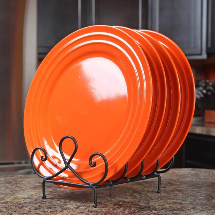 Iron Dish Rack with Curved Design