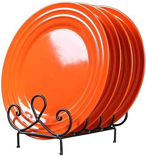 Iron Dish Rack with Curved Design