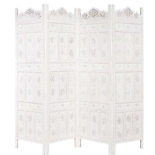 Wooden Partitions Home Decor Wooden Room Divider Partition Screen for Living Room Wooden Separator Home & Kitchen