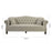 VAUCLUSE 3 SEATER FABRIC SOFA BEIGE COLOUR