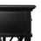 SORRENTO BLACK 3 DRAWER CONSOLE TABLE