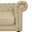 FABRIC 3 SEATER FABRIC SOFA CREAM COLOUR