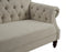 VAUCLUSE 3 SEATER FABRIC SOFA BEIGE COLOUR