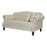 VAUCLUSE 2 SEATER FABRIC SOFA CREAM COLOUR