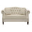 VAUCLUSE 2 SEATER FABRIC SOFA CREAM COLOUR