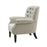 MAURICE ARMCHAIR NATURAL LINEN COLOUR