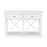 SORRENTO 2 DRAWER WHITE CONSOLE TABLE