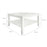 NEWPORT WOODEN COFFEE TABLE WHITE