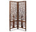 wooden  Handcrafted 2 Panel Brown Wooden Room Partition/Divider