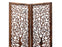 wooden  Handcrafted 2 Panel Brown Wooden Room Partition/Divider