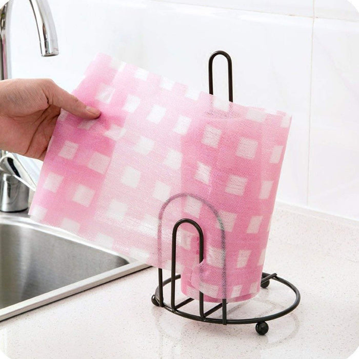 Kitchen Paper Towel Holder, One-Handed Tear Paper Towel