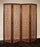 Wooden Partitions - Wood Room Divider Partition for Living Room 4 Panels - Room Separators Screen Panel for Home & Kitchen to be placed in Zig-Zag