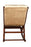 Royal Look Hand Crafted Rocking Chair in Teak Wood with Cushion for Living Room Garden Lounge Wooden Hand Crafted Rocking Chair