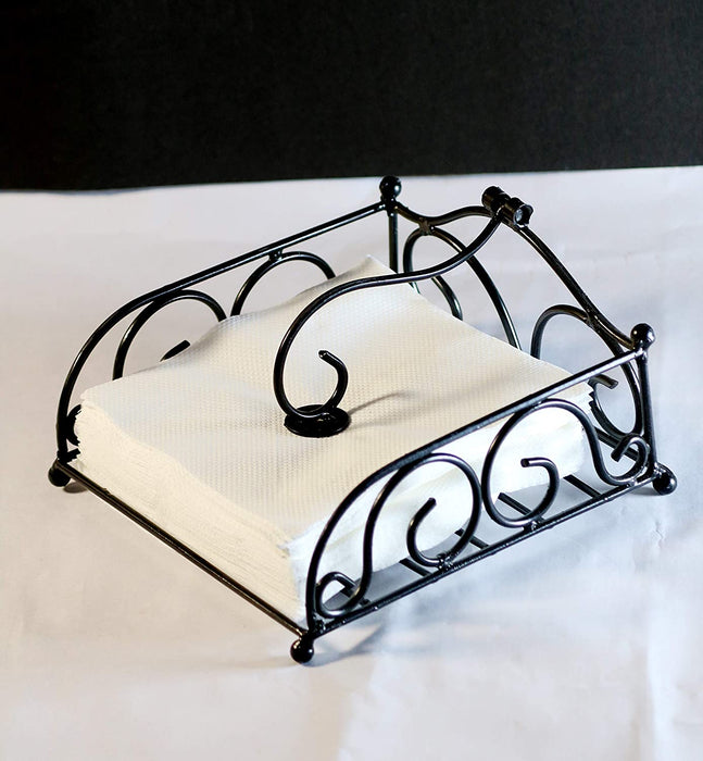 Iron Napkin Holder for Napkin and Tissue