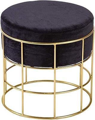 Pouffee & Ottoman Stool (Black)
