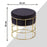 Pouffee & Ottoman Stool (Black)