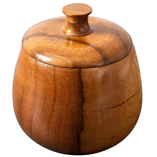 WOODEN SMALL CONTAINER FOR SAUCE || SPICE|| PICKLE || FOOD SAFE ( SET OF 4 )