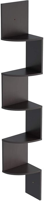 Floating Corner Shelf- 5 Tier