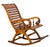 Teak Wood Smart Rocking Chair Natural Teak Finish